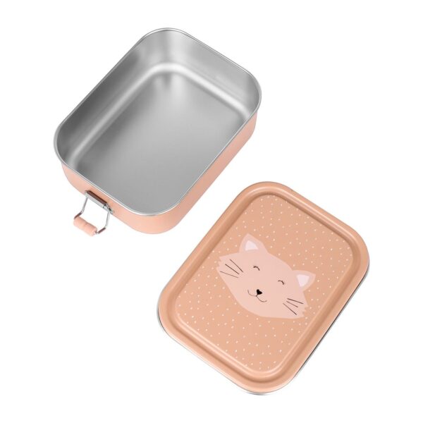 Carmanyola d’acer inoxidable Trixie petita Mrs.Cat - Imatge 2