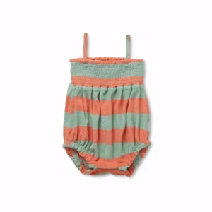 Pelele ratlles silt green