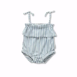 Pelele ratlles denim blue