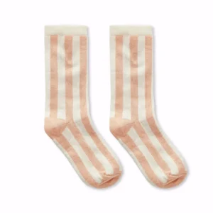 Mitjons ratlles blusch pink
