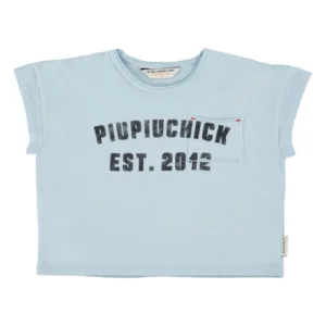 Samarreta light blue piupiuchick print
