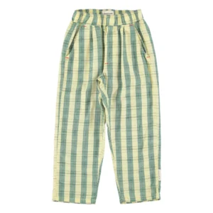 Pantaló light yellow checkered